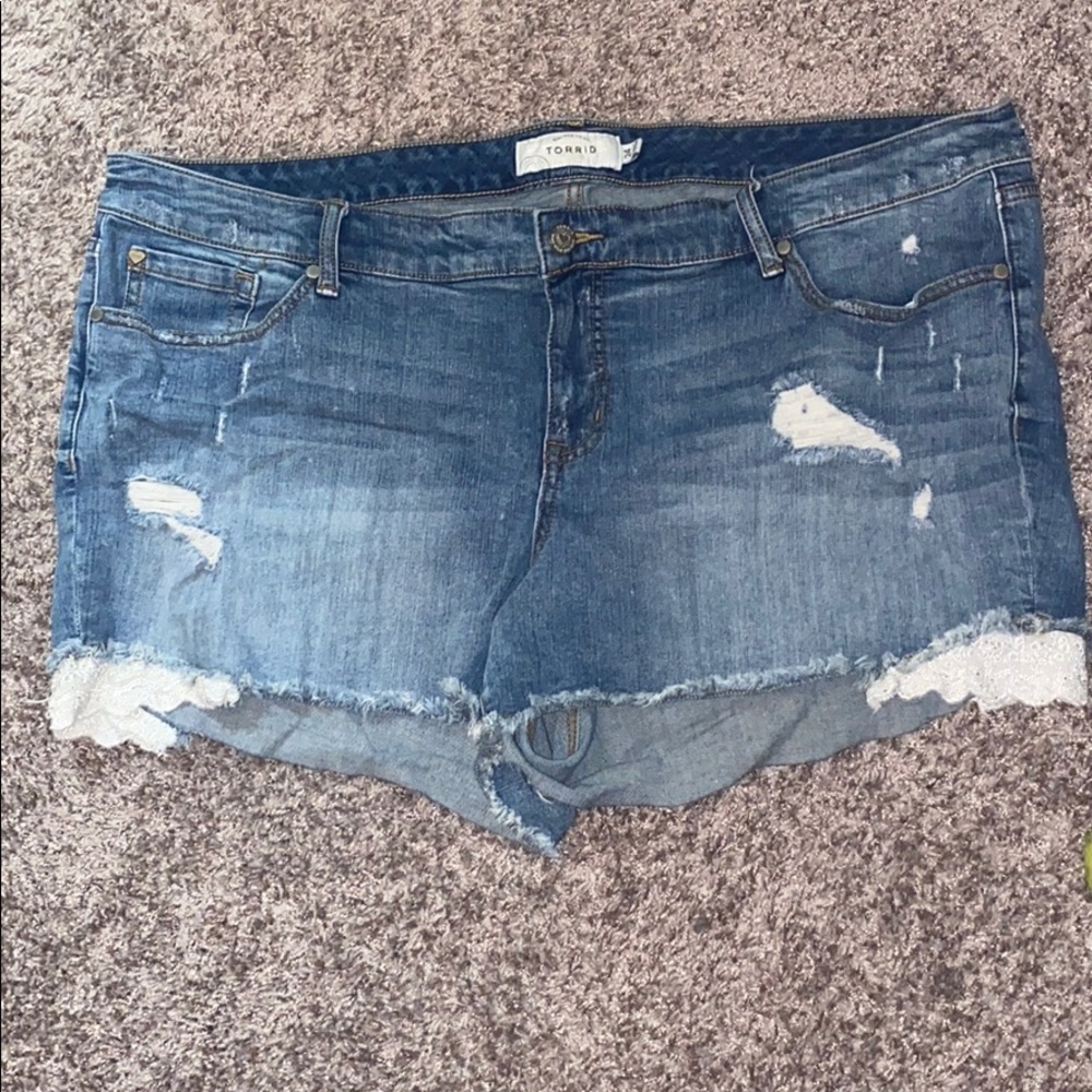 Torrid Jean shorts